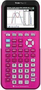 Texas Instruments TI-84 Plus CE Color Graphing Calculator, Pink